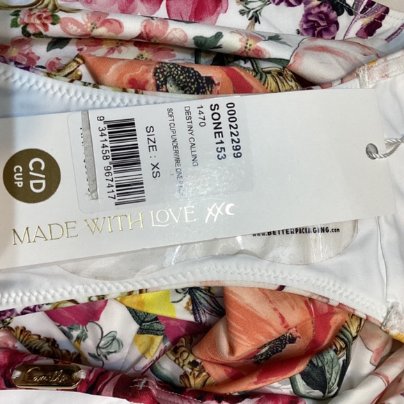 Camilla Floral One-Piece Swimsuit‎ Size 4 NWT - Picture 13 of 16